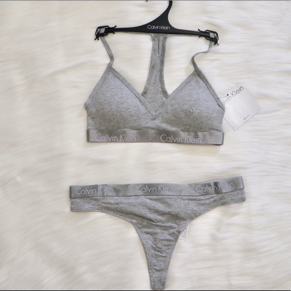 CK Satin Waistband Set